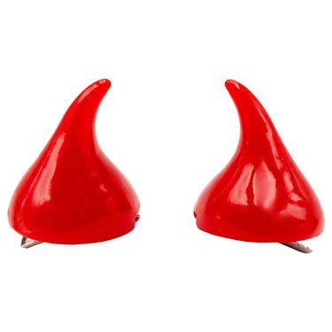 Horror Hair Horns - Red - Kreepsville